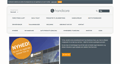 Desktop Screenshot of handicare.dk